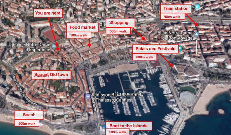 Forville Cannes Exterior photo